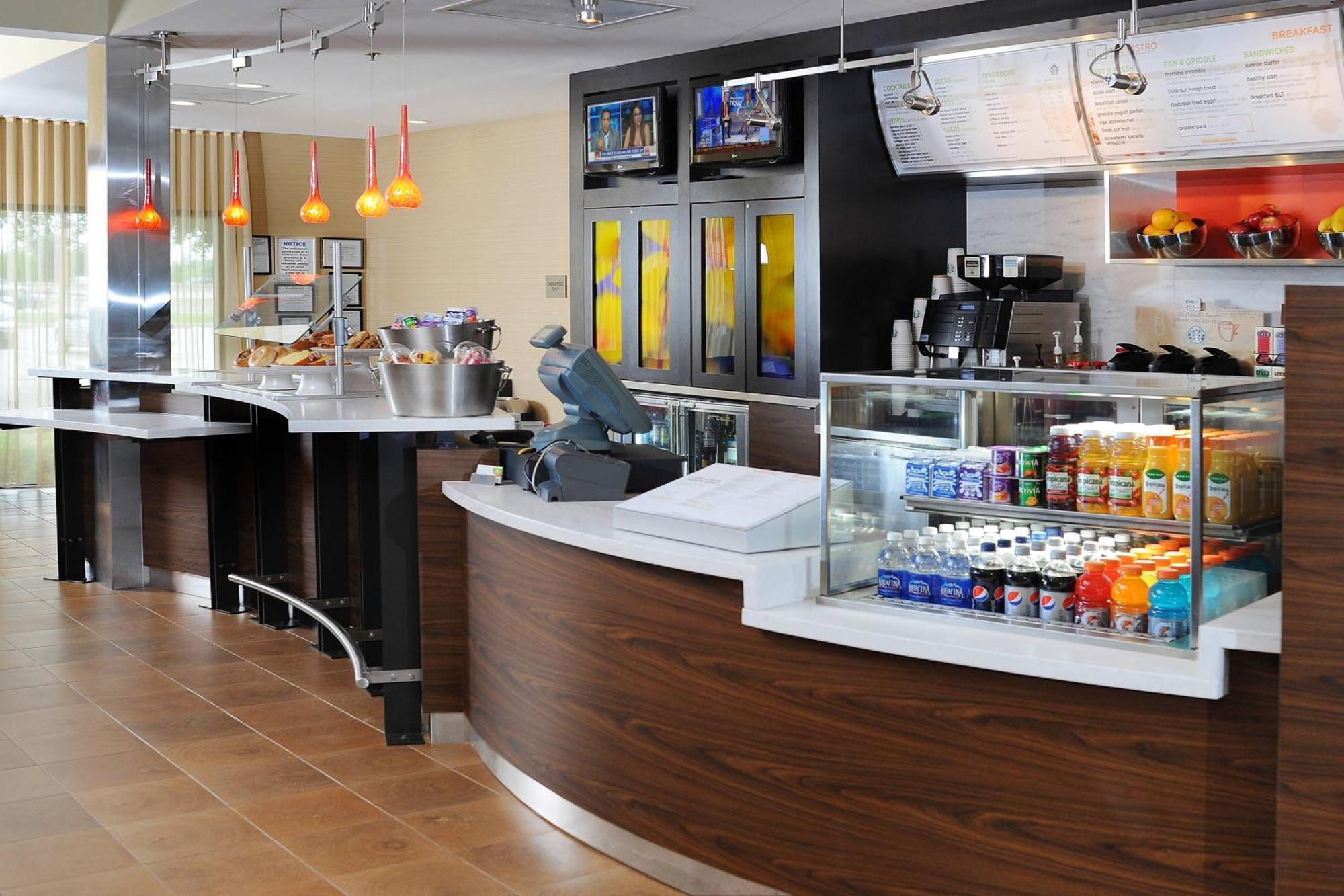 Courtyard By Marriott Houston Hobby Airport Hotel Restoran foto